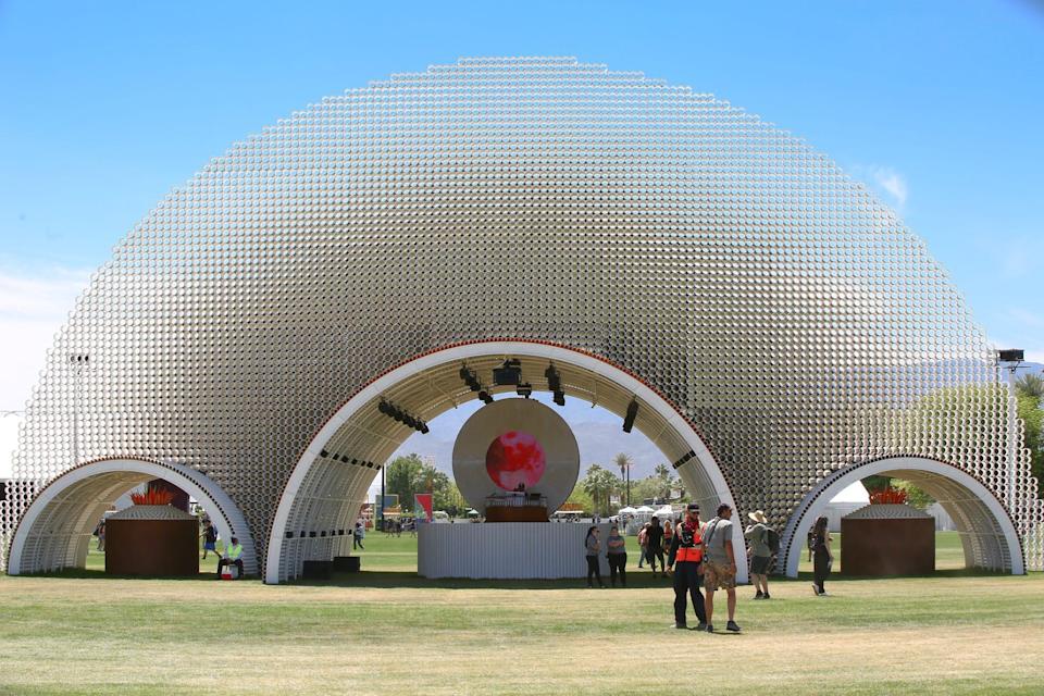 there are several installations that adorn Coachella